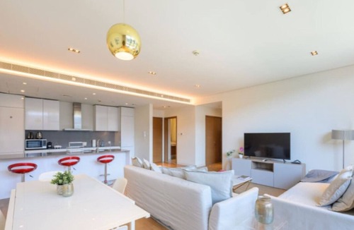 Al Wasl Apartment | Radiant 1 BR in City Walk with Burj Khalifa View