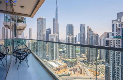 Trade Centre Area Apartment | Rooftop Infinity Pool Luxury 2BR Burj Khalifa View Downtown