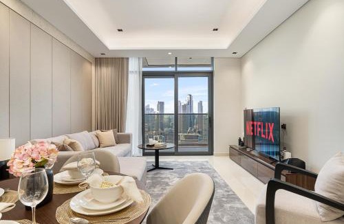 Business Bay Apartment | Royal Vista at Nobles Tower - Luxury 4BR Apartment in Business Bay Dubai City Views -