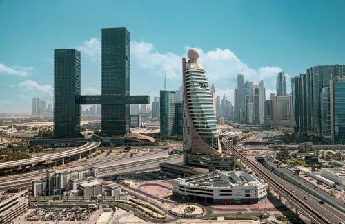 Bur Dubai Apartment | Scenic City View 1BR with Balcony