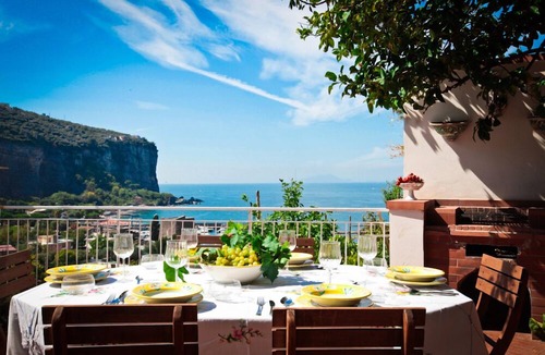 Vico Equense Villa | Sea front villa Sorrento Coast