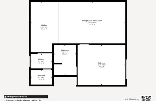 Motor City Apartment | Sherlock House 2 - Peaceful One Bed in Motor City