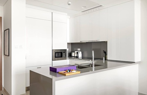Al Safa Apartment | Silkhaus Canalside 2BR+Maid |Canal Front Residence