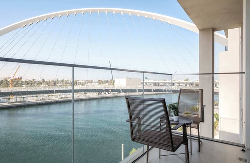 Al Safa Apartment | Silkhaus Canalside 2BR+Maid |Canal Front Residence