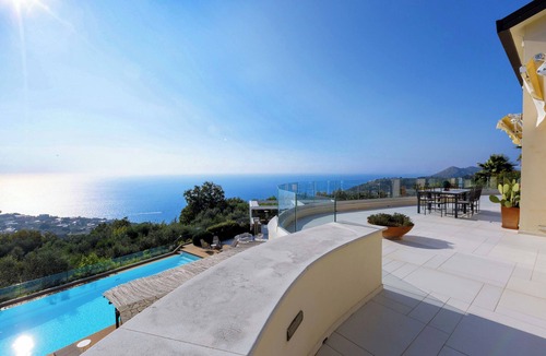 Massa Lubrense Villa | Spacious luxury 8-bedroom villa in amazing Sant'Agata sui Due Golfi with AC,WiFi
