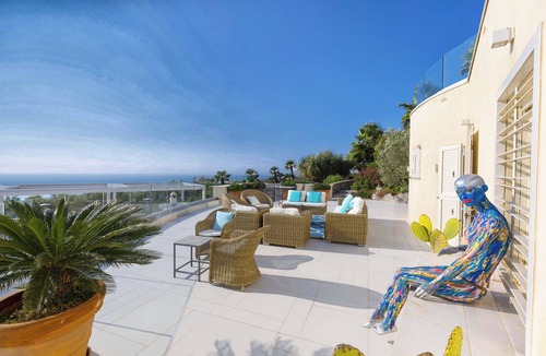 Massa Lubrense Villa | Spacious luxury 8-bedroom villa in amazing Sant'Agata sui Due Golfi with AC,WiFi