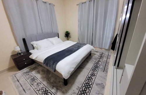 Sharjah Apartment | Spacious and Comfy 1 BR + 1 Living Room Apartment Near Sharjah University City
