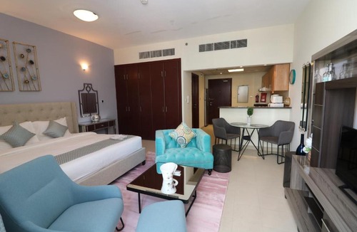 Dubai Sports City Apartment | Sports City Large Studio Cricket Tower