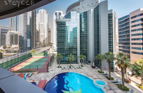 Dubai Marina Apartment | Staycae Waves Tower