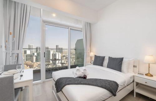 Jumeirah Village Circle Apartment | Studio in Bloom Heights with Captivating City View