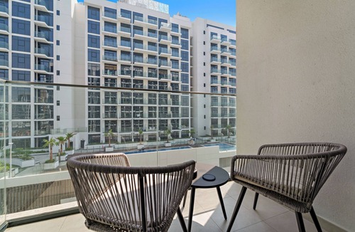Nad Al Sheba Apartment | Studio with Pool, Gym, BBQ area and Playground