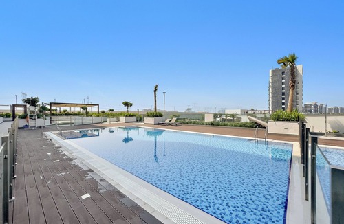 Nad Al Sheba Apartment | Studio with Pool, Gym, BBQ area and Playground