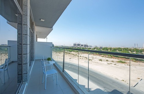Nad Al Sheba Apartment | Stunning 1BR at Prime Views Meydan by Deluxe Holiday Homes