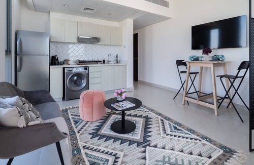 Dubai Production City Apartment | Stylish Studio in Dania, IMPZ