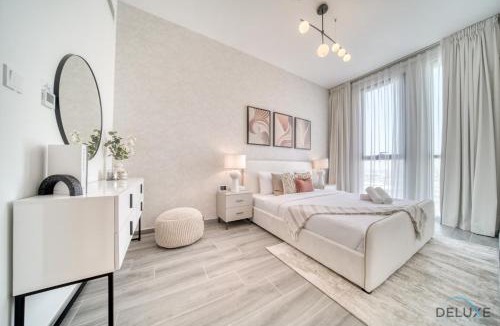 Dubai Production City Apartment | Suave 2BR with Assistant Room at Mesk 1 Midtown Dubai Production City by Deluxe Holiday Homes
