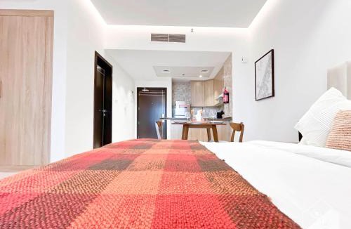 Al Barsha Apartment | super luxury studio with terrace at Burj view