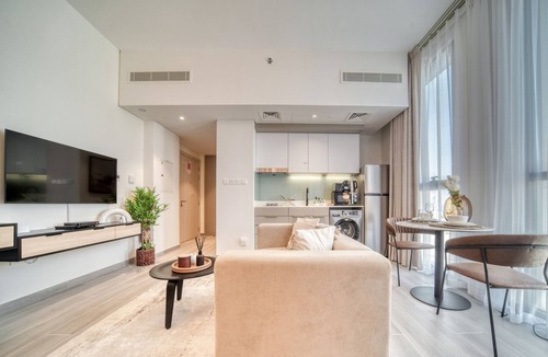 Dubai Production City Apartment | Tasteful Studio at Mesk 1 Midtown Dubai Production City by Deluxe Holiday Homes