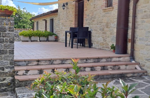 Pennabilli Apartment | Terrace Retreat in the Marche