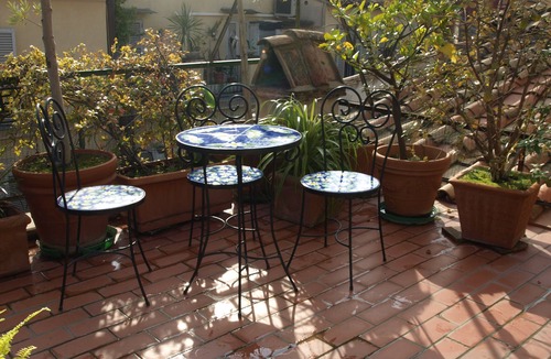 Rione VII Regola Apartment | The Terrace!Gorgeous apartment with unique terrace on Campo de Fiori old Rome