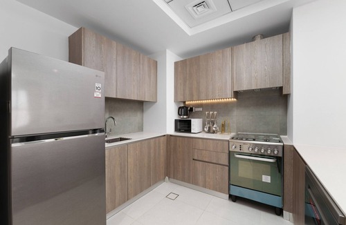 Al Barsha Apartment | Tranquil Escape w/Balcony & High-End Facilities