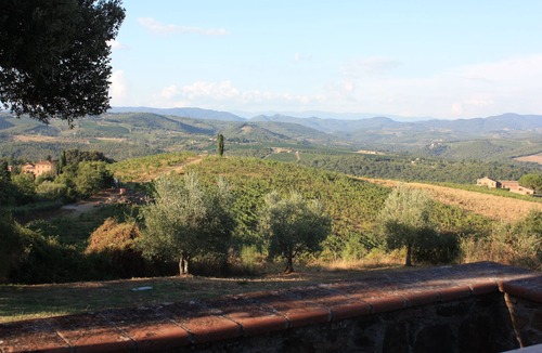 Castelnuovo Berardenga House | Traumblick in die Toskana vom Ferienhaus mit Pool auf Hügel zw. Siena u. Florenz
