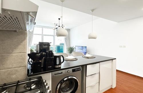 Jumeirah Village Triangle Apartment | Trophy - Urban Oasis Suite