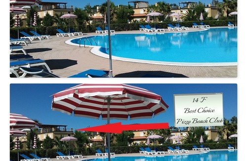 Pizzo House | Two bedroom apartment 14F located in front of one of the 2 swimming pools