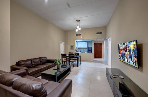 Dubai Investment Park Apartment | Two Bedroom Apartment Near Dunes Village Dip By Luxury Bookings