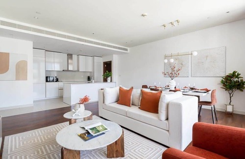 Al Wasl Apartment | Upscale 2BR w/Maid's Room in City Walk!