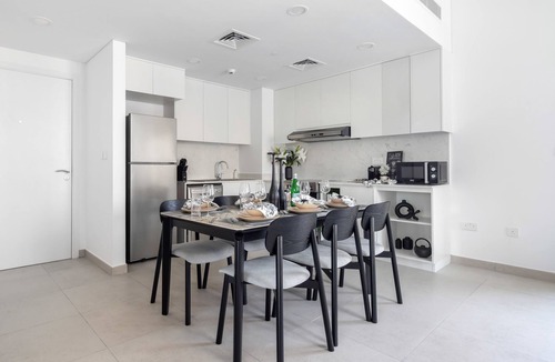 Umm Suqeim 3 Apartment | Upscale 2BR w Partial Burj Al Arab Views!