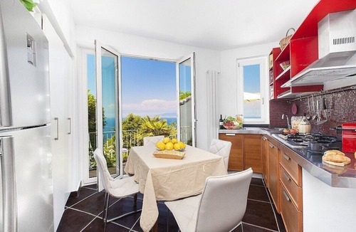 Priora House | Villa Astaria A: A cozy and welcoming two-story apartment that covers the entire ground floor of a villa which faces the sun and the sea, with Free WI-FI.