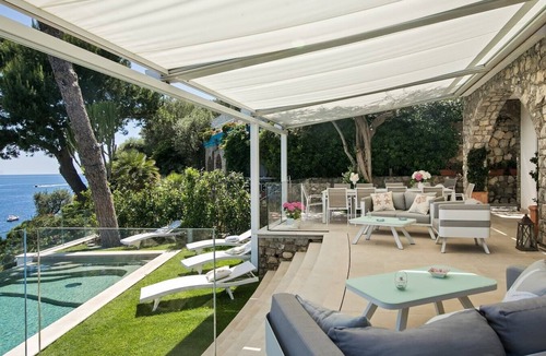 Marina del Cantone Villa | Villa Claretta - with swimming pool and private beach access