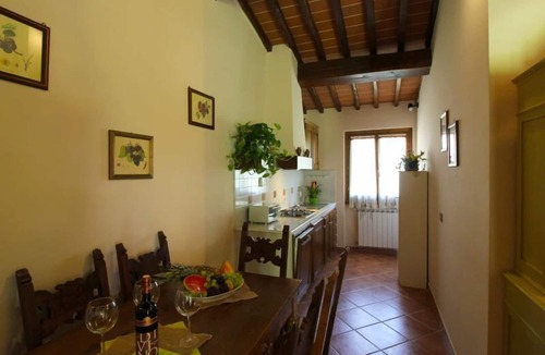 Castelfranco Piandisco Villa | Villa converted from old outbuildings with private swimming pool. Small restaurant on site run by th