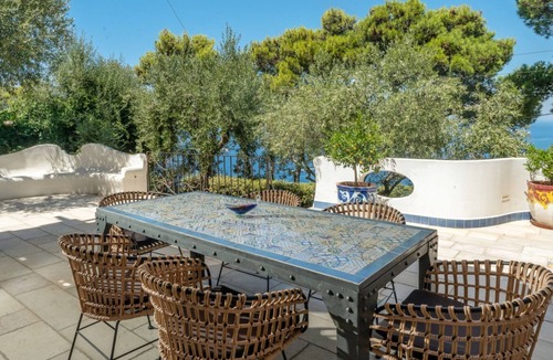 Anacapri Villa | Villa Emma sunset view pool, vegetable garden and it's like being in a fairytail