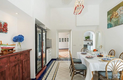 Pogerola Villa | Villa Emozione: A splendid two-story villa which faces the sun and the sea, with Free WI-FI.