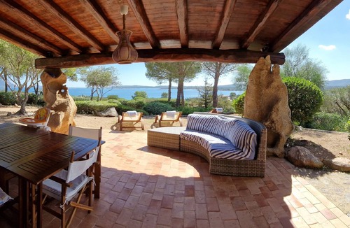 Porto Istana Villa | Villa Gaviel, private descent to lonely beach, scenic P. Istana, wifi