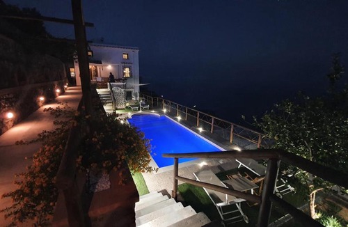 Conca dei Marini Villa | Villa Sunrise. Pool and seaview in Amalfi Coast