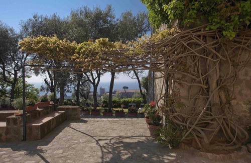 Schiazzano Villa | Villa Torre del Sole with pool, jacuzzi and sea view.