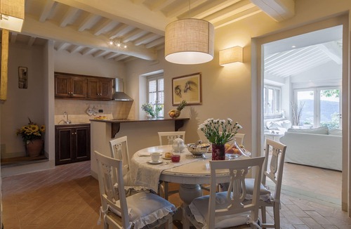 Pieve di Chio Villa | Wonderful private villa with A/C, WIFI, private pool, TV, patio and panoramic view, close to Cor.