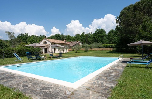 Borgo San Lorenzo Villa | Wonderful private villa for 7 people with private pool, WIFI, A/C, TV, patio and panoramic view