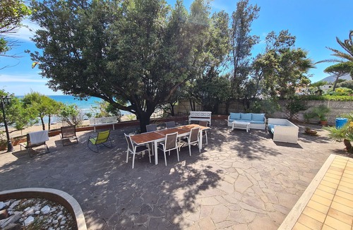 Fondi Villa | WONDERFUL VILLA GREG ON THE BEACH AMONG SPERLONGA AND TERRACINA