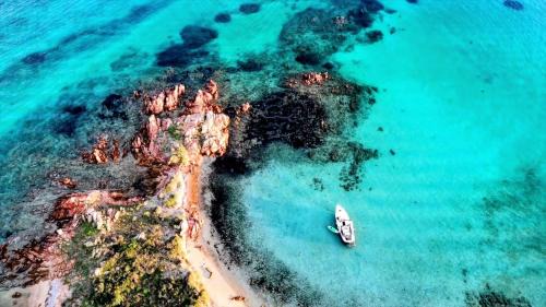 Sleeping on a boat in the Island's bay