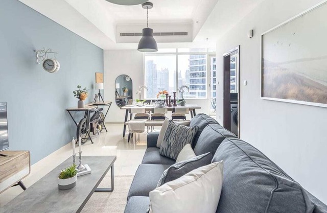 Modern & Serene 2BR Apartment with Marina Views!