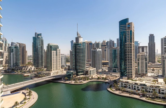 Stunning 1BR with Marina Views