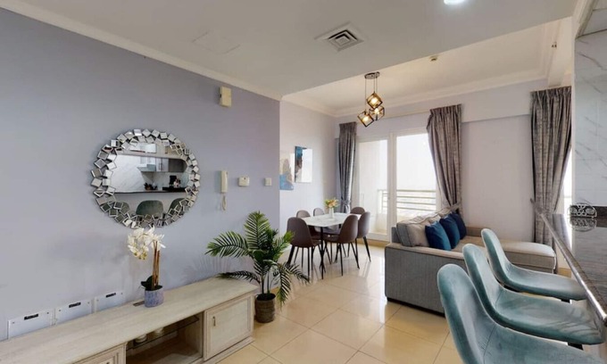 Dubai Marina Apartment | 2005 Manchester Tower · Calming Two Bedroom Apartment in The Dubai Marina