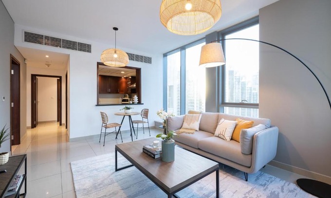 Downtown Dubai Apartment | 2BR 42nd Floor, Tranquil Spot Burj Khalifa View, 29 Boulevard Tower 1