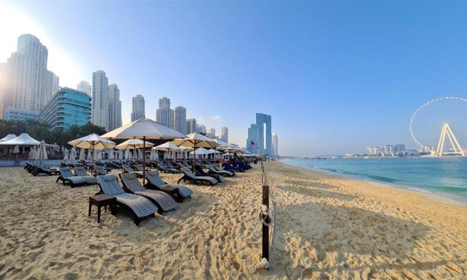 Dubai Marina Apartment | 2BR Apartment with Beach Access in Murjan 5 JBR Walk