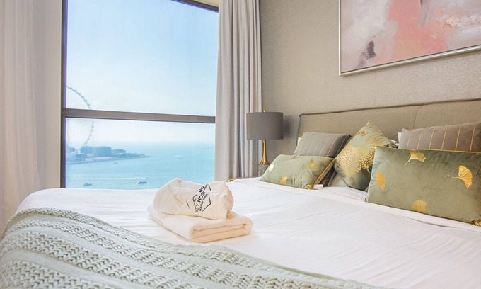 Dubai Marina Apartment | 2BR Full Sea View with Parking JBR