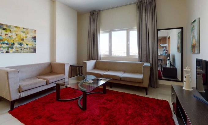 Jebel Ali Apartment | 405 DAMAC Surburbia Tower A · Homey & Warm One Bedroom Apartment in Jebel Ali