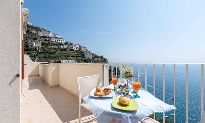 Pogerola Apartment | AMALFI "Sirenetta" CON VISTA MARE
